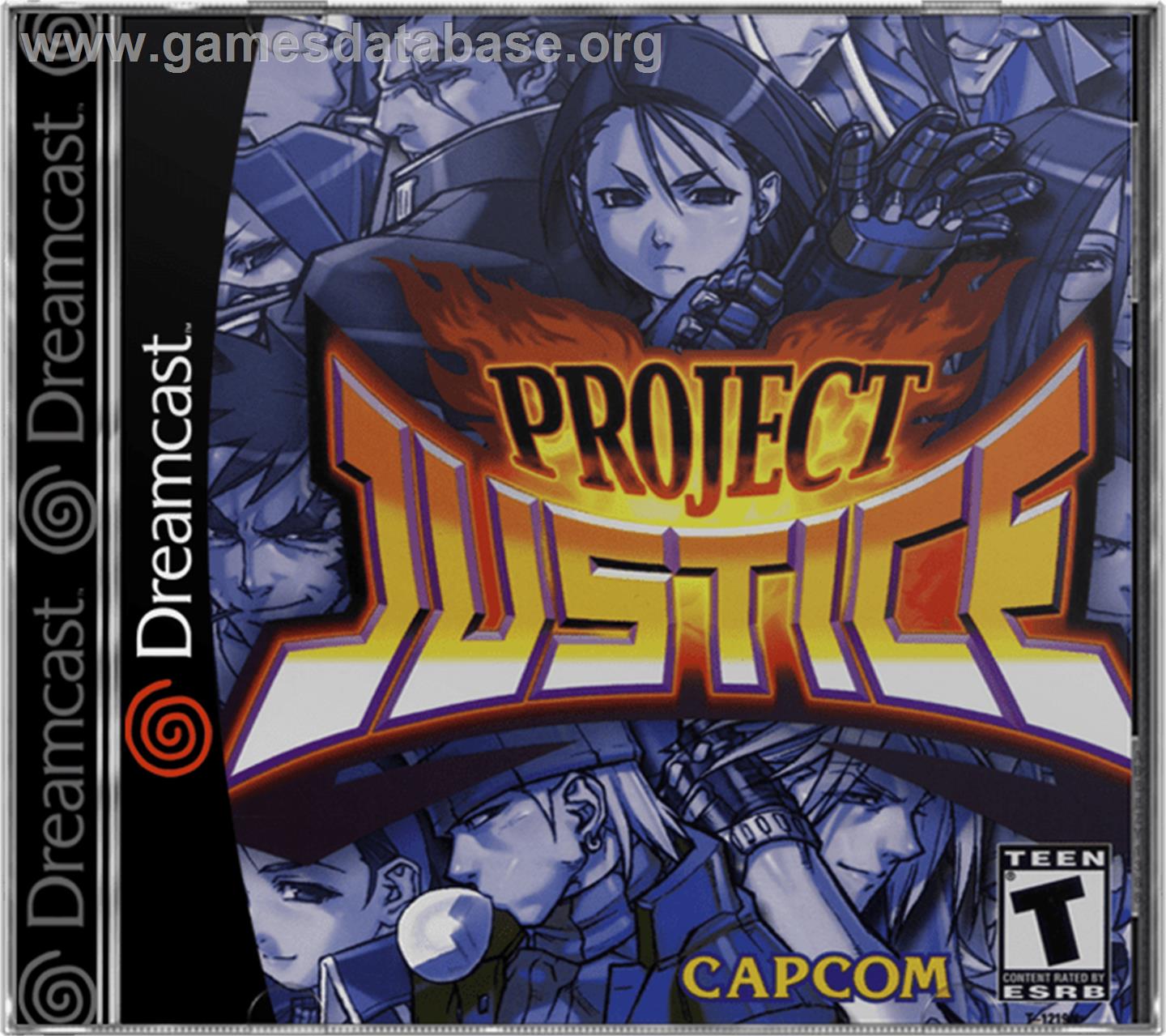 Project Justice: Rival Schools 2 - Sega Dreamcast - Artwork - Box