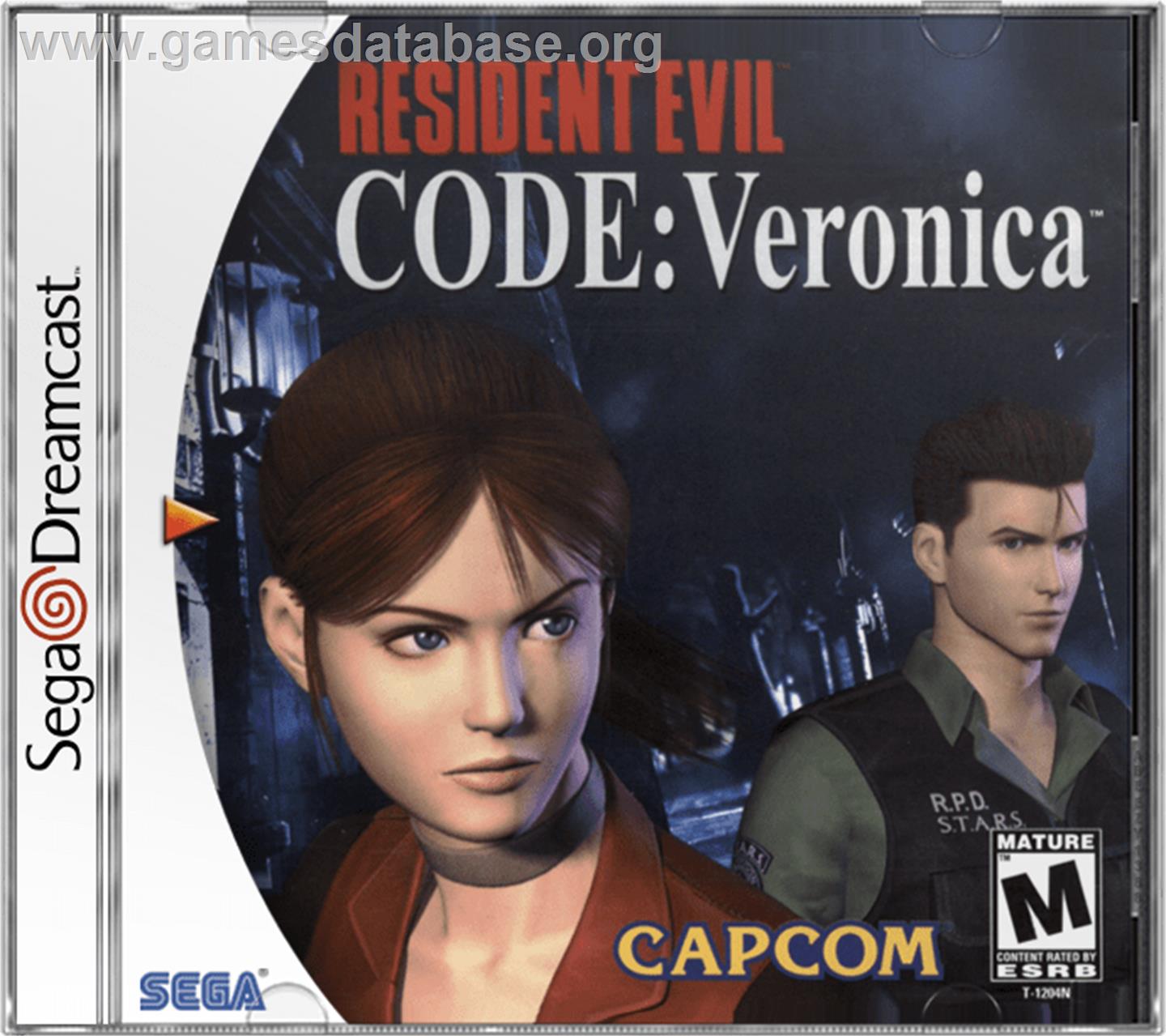 Resident Evil: Code: Veronica - Sega Dreamcast - Artwork - Box