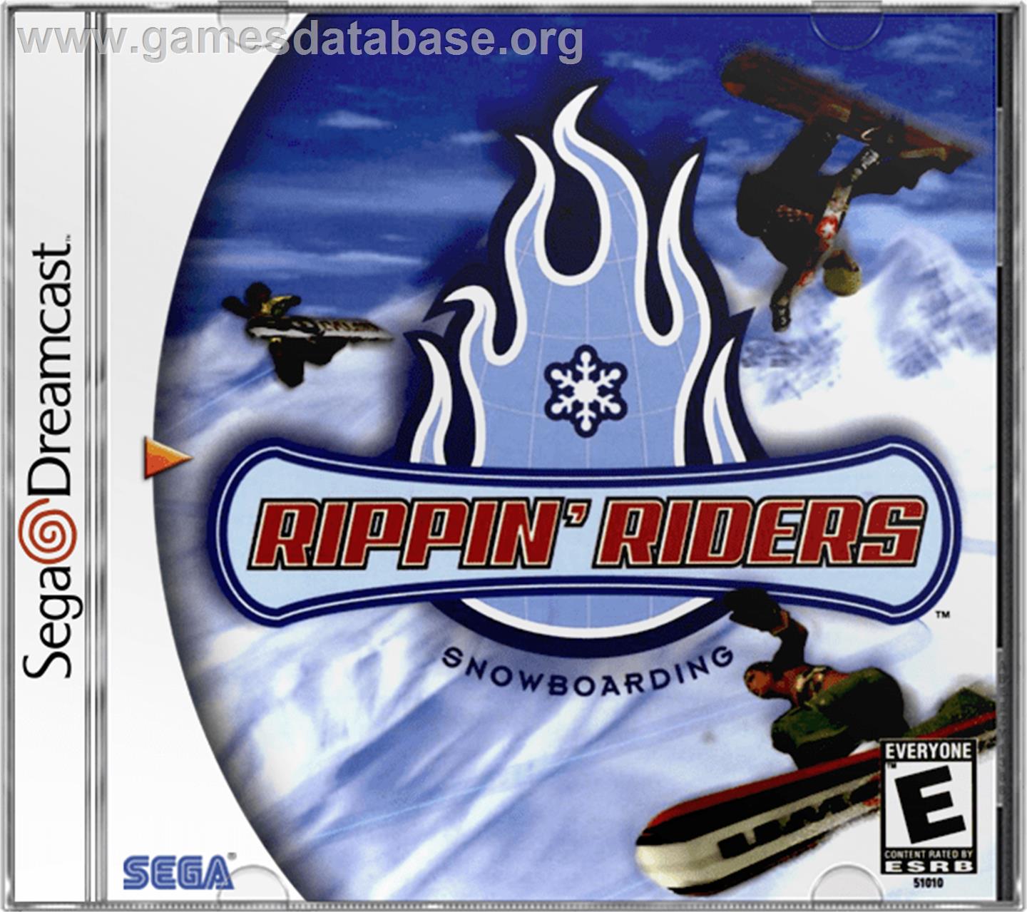 Rippin' Riders Snowboarding - Sega Dreamcast - Artwork - Box