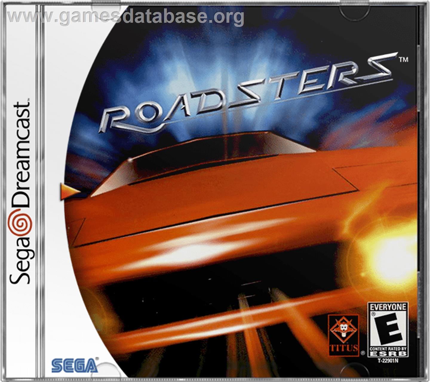 Roadsters - Sega Dreamcast - Artwork - Box