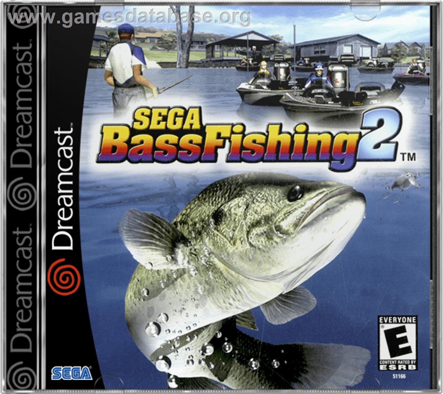 Sega Bass Fishing 2 - Sega Dreamcast - Artwork - Box