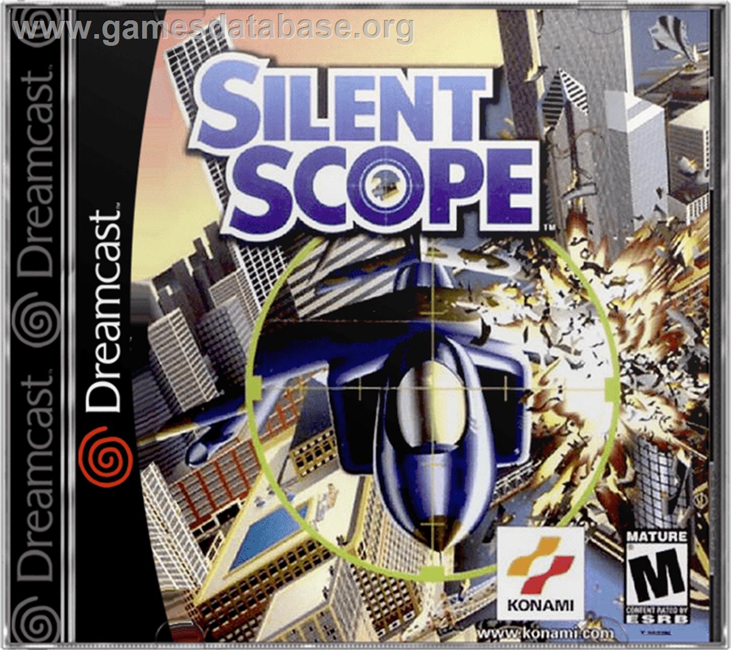 Silent Scope - Sega Dreamcast - Artwork - Box