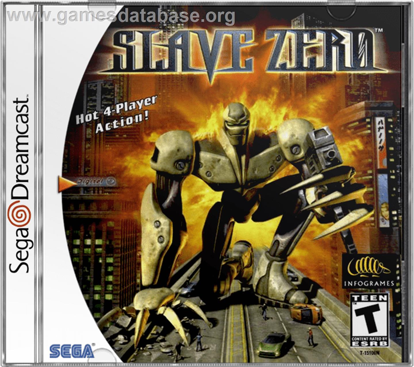 Slave Zero - Sega Dreamcast - Artwork - Box