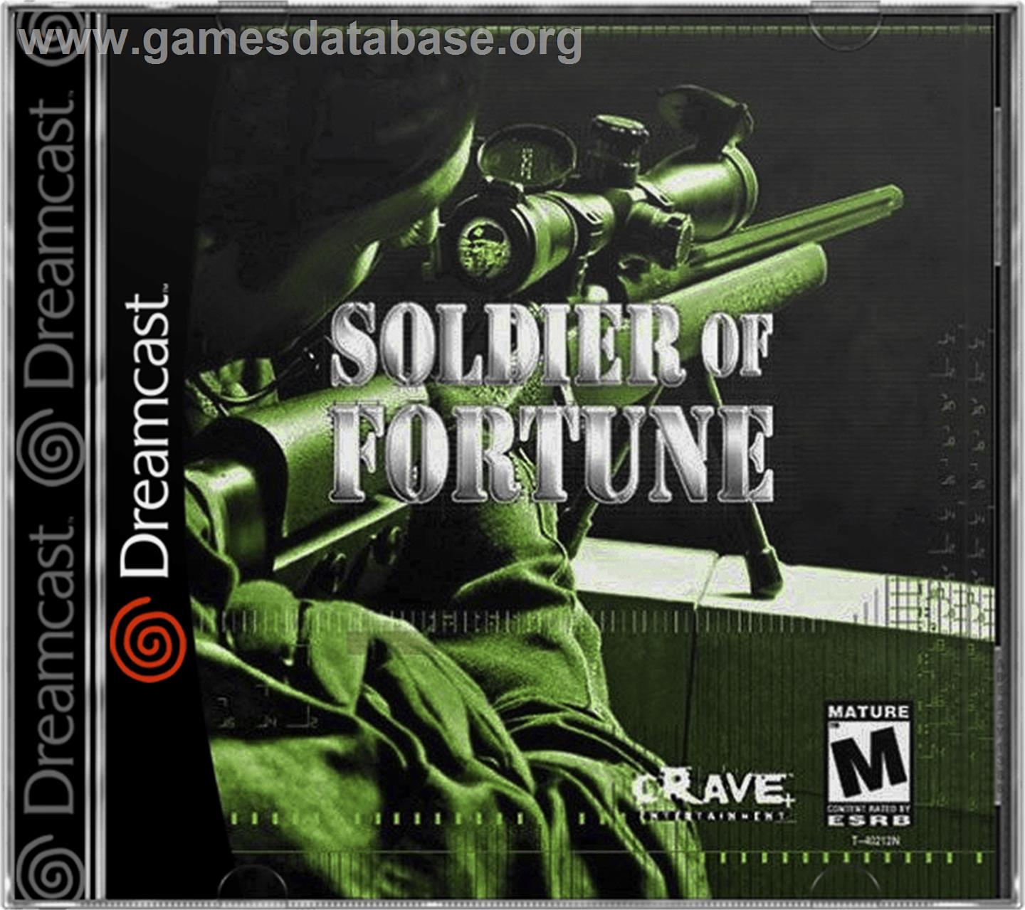 Soldier of Fortune - Sega Dreamcast - Artwork - Box