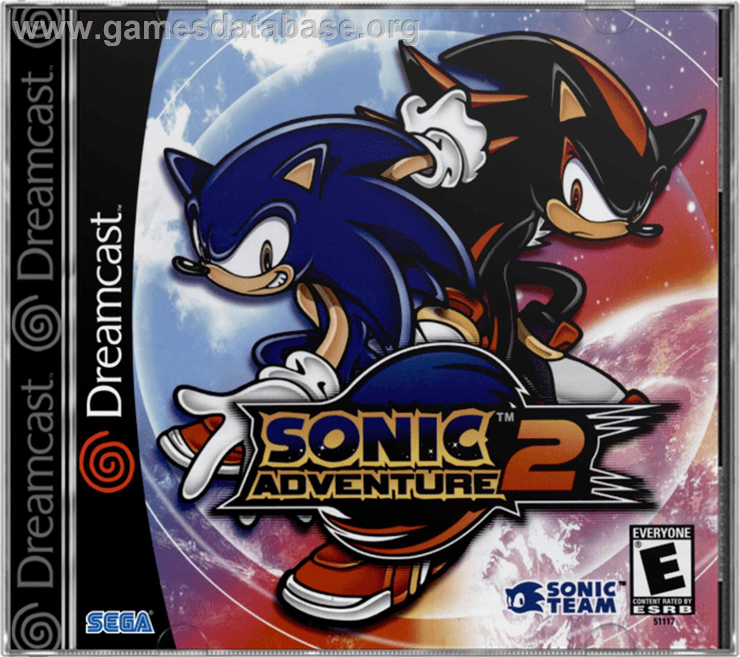 Sonic Adventure 2 - Sega Dreamcast - Artwork - Box