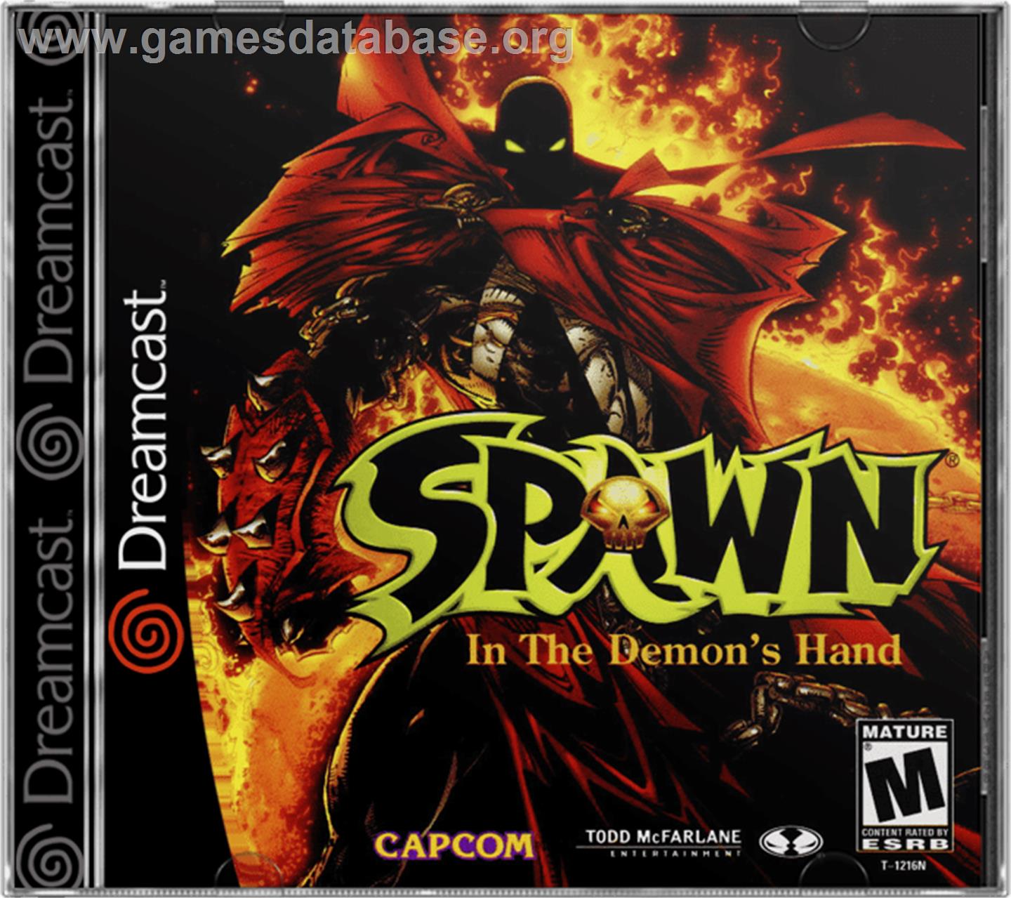 Spawn: In the Demon's Hand - Sega Dreamcast - Artwork - Box