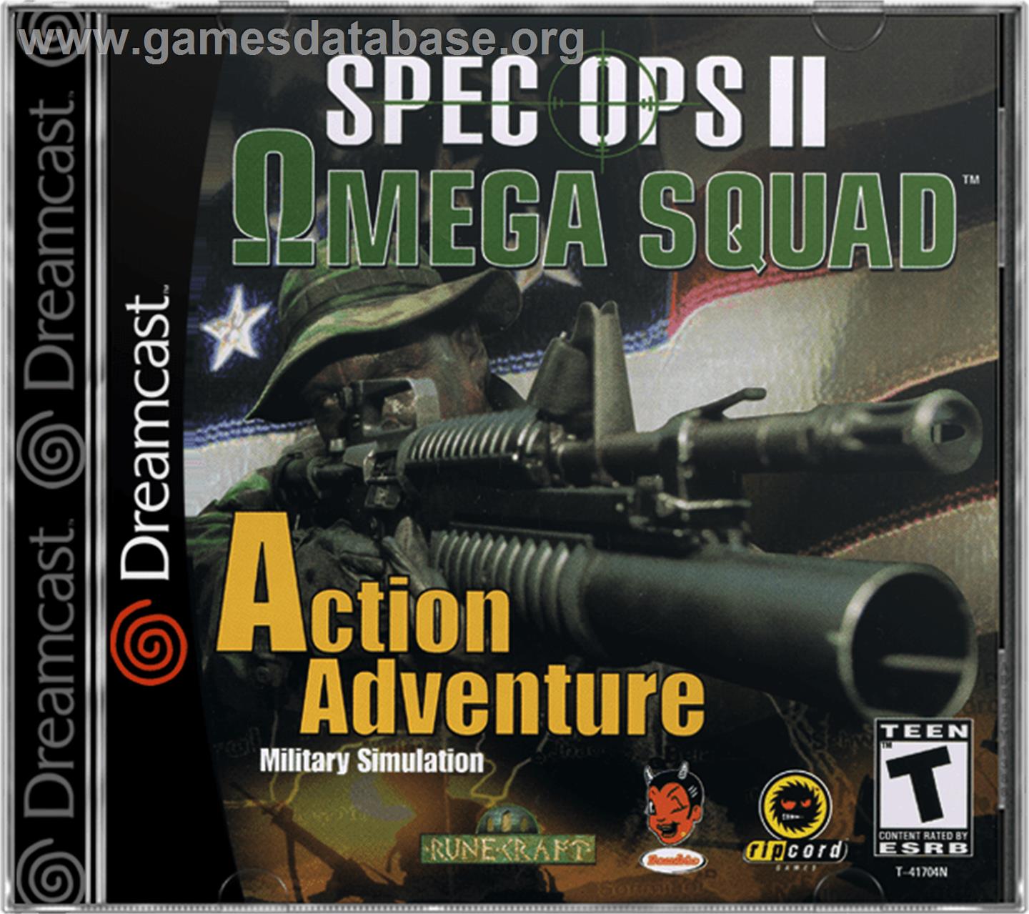 Spec Ops II: Omega Squad - Sega Dreamcast - Artwork - Box