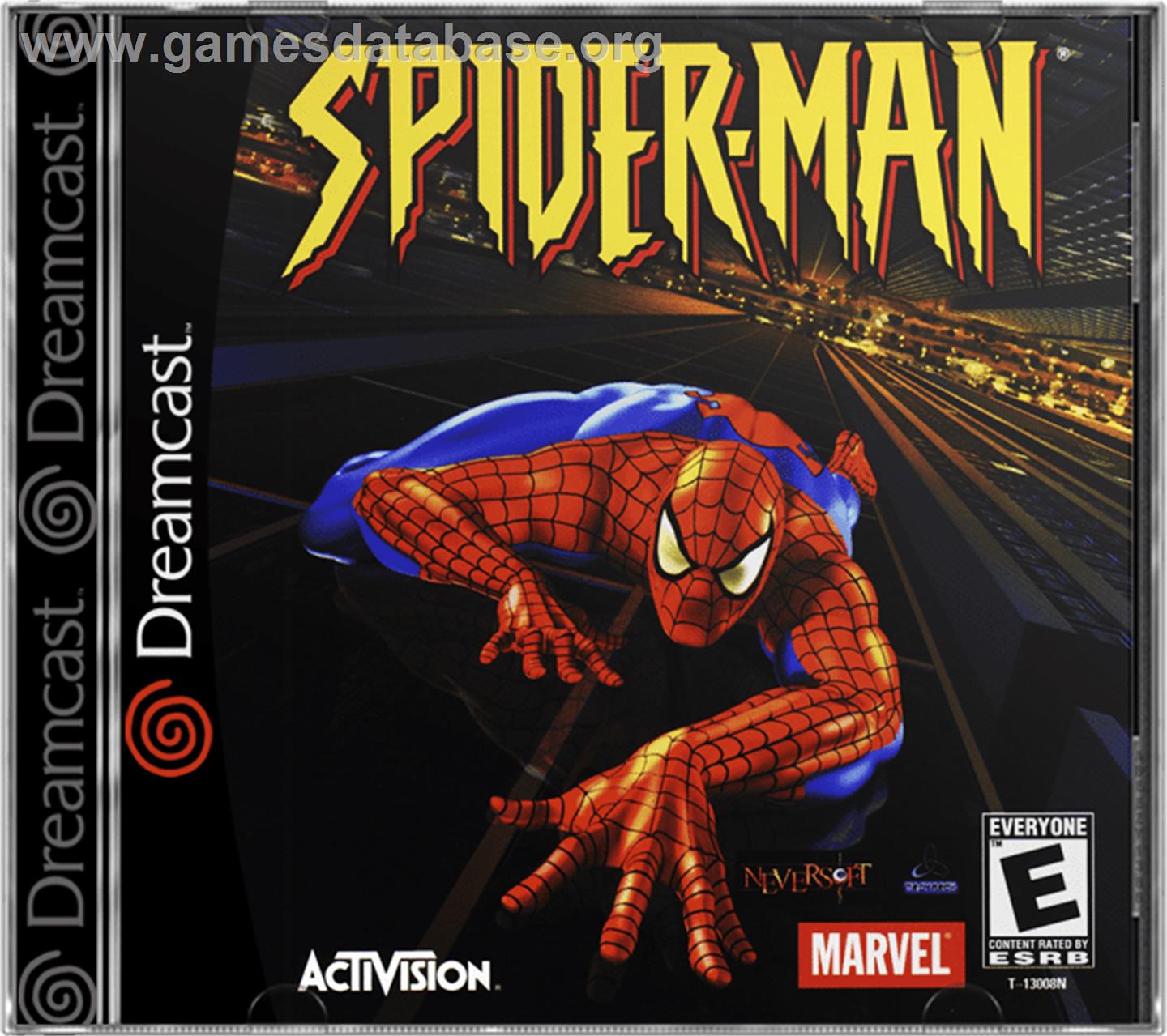 Spider-Man - Sega Dreamcast - Artwork - Box