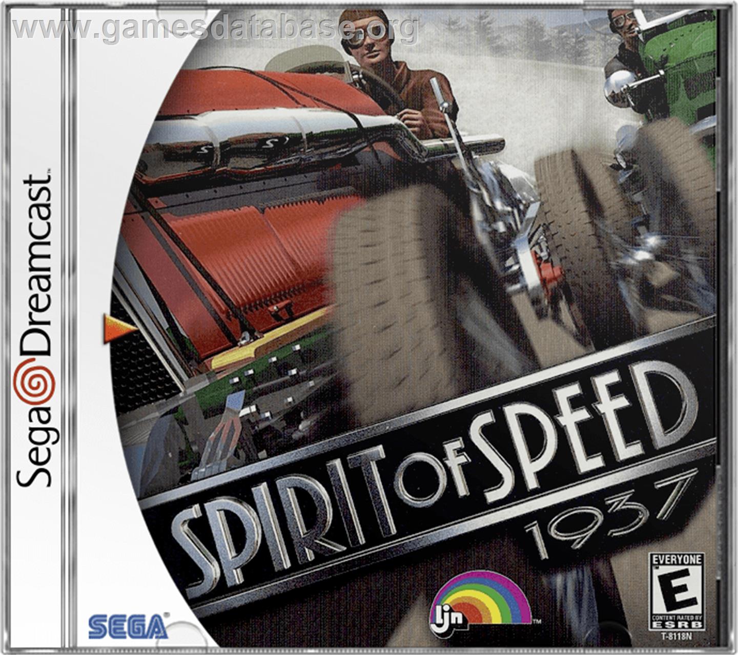 Spirit of Speed 1937 - Sega Dreamcast - Artwork - Box