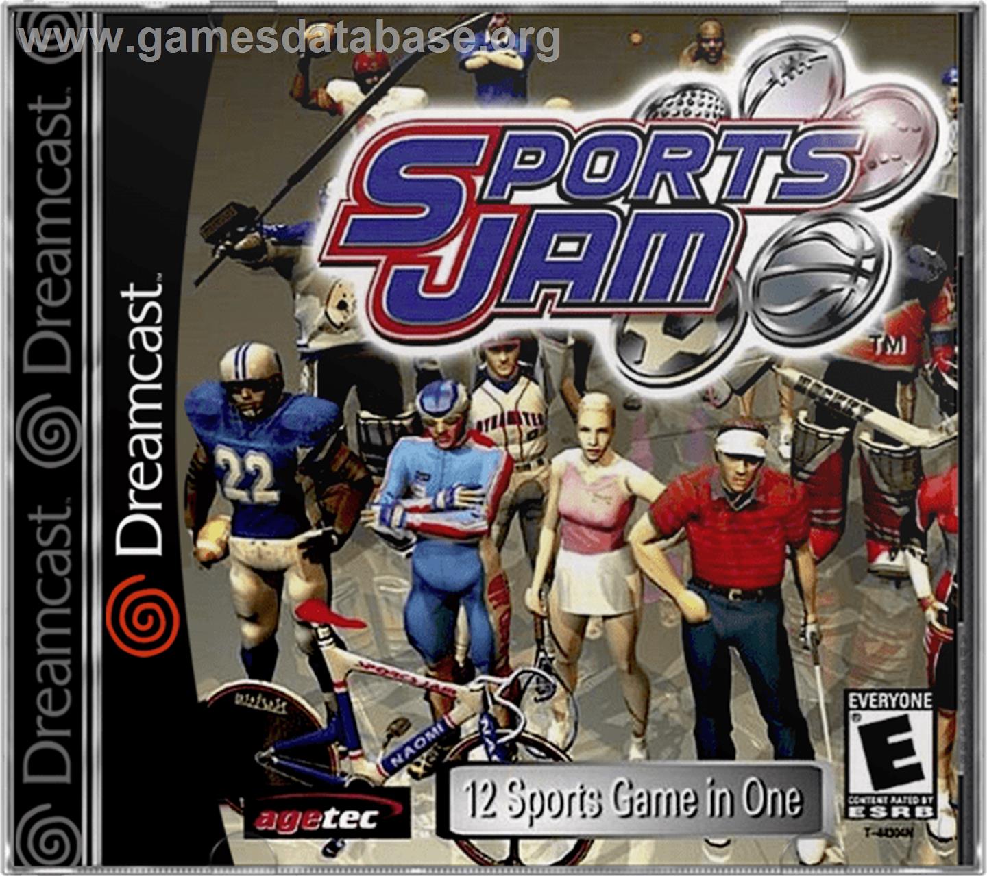 Sports Jam - Sega Dreamcast - Artwork - Box