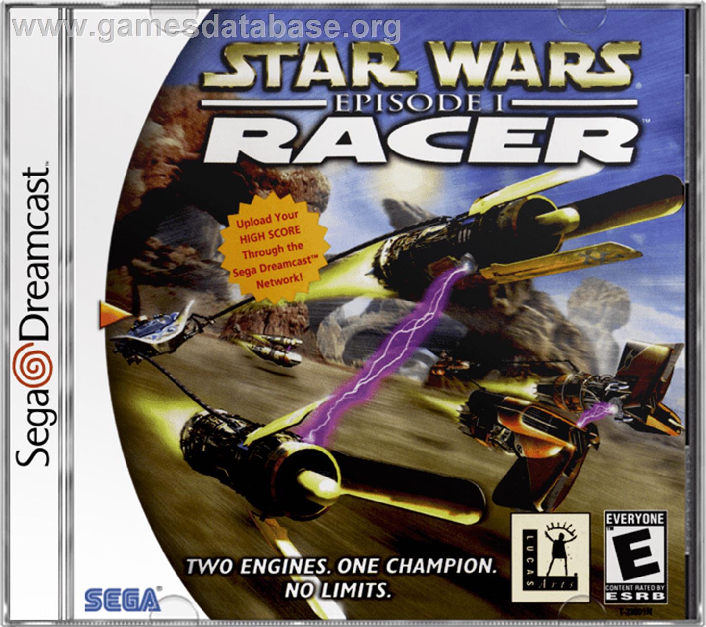 Star Wars: Episode I - Racer - Sega Dreamcast - Artwork - Box