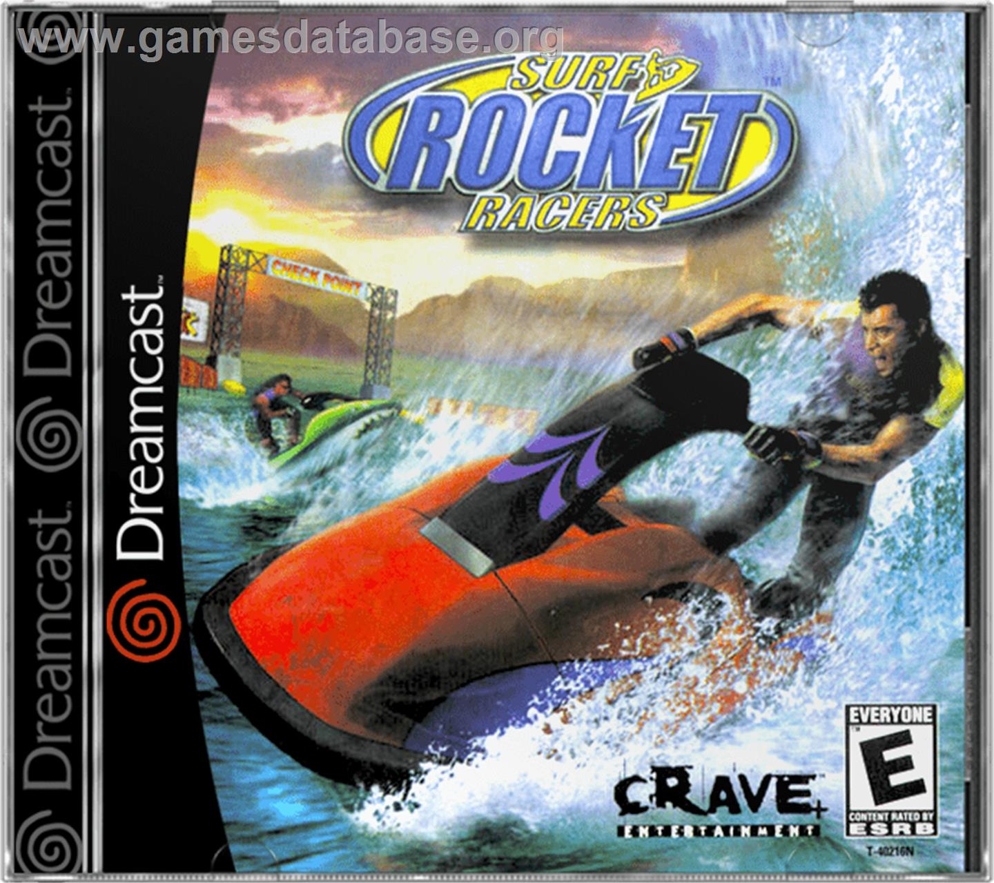 Surf Rocket Racers - Sega Dreamcast - Artwork - Box