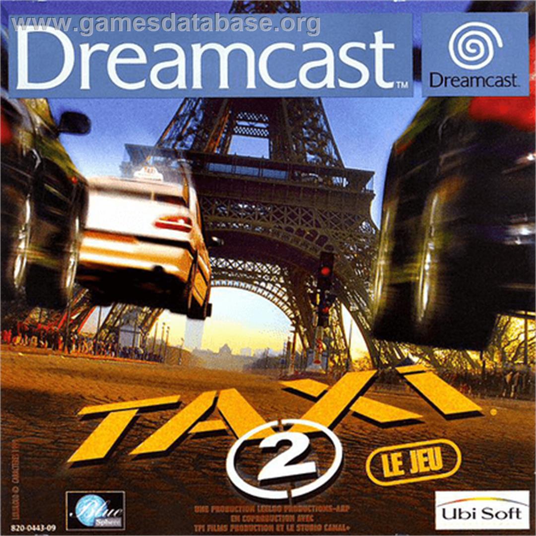 Taxi 2: Le Jeu - Sega Dreamcast - Artwork - Box