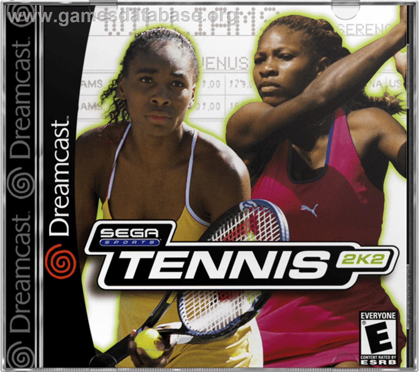 Tennis 2K2 - Sega Dreamcast - Artwork - Box