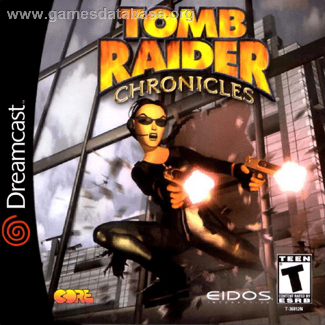 Tomb Raider: Chronicles - Sega Dreamcast - Artwork - Box