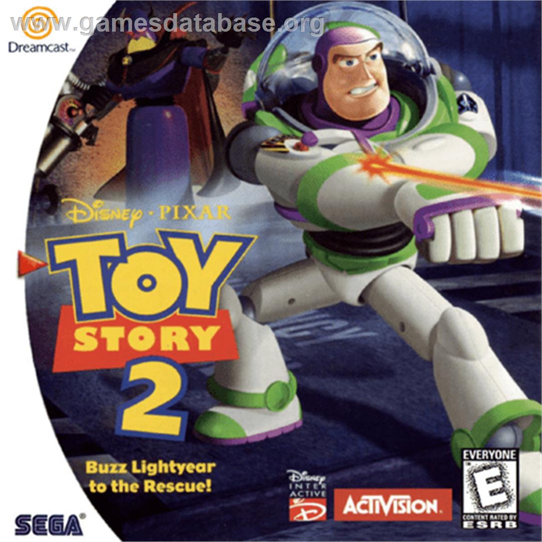 Toy Story 2: Buzz Lightyear to the Rescue - Sega Dreamcast - Artwork - Box