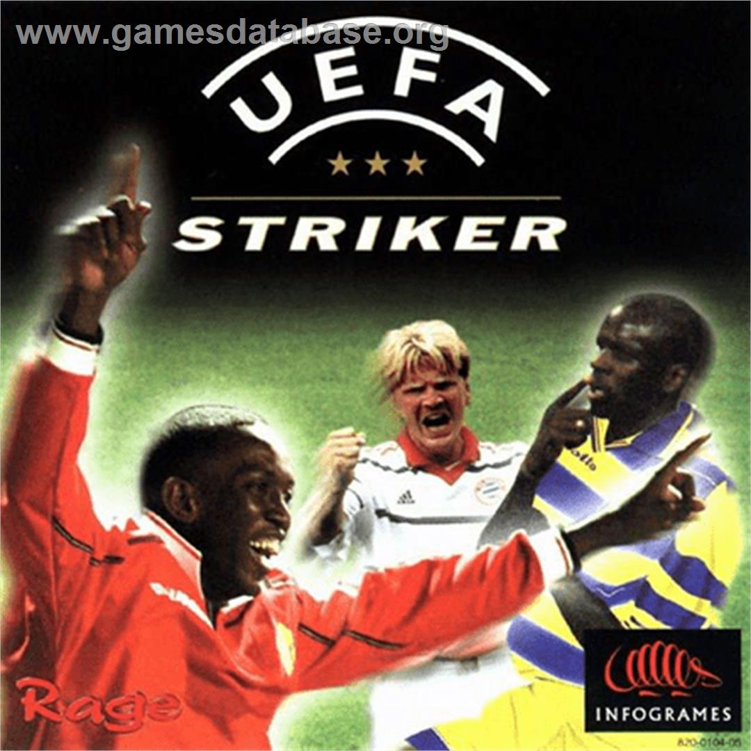 UEFA Striker - Sega Dreamcast - Artwork - Box