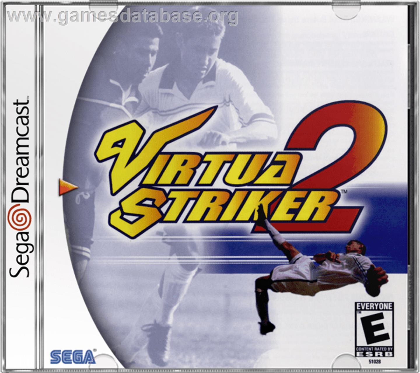 Virtua Striker 2 Ver. 2000 - Sega Dreamcast - Artwork - Box