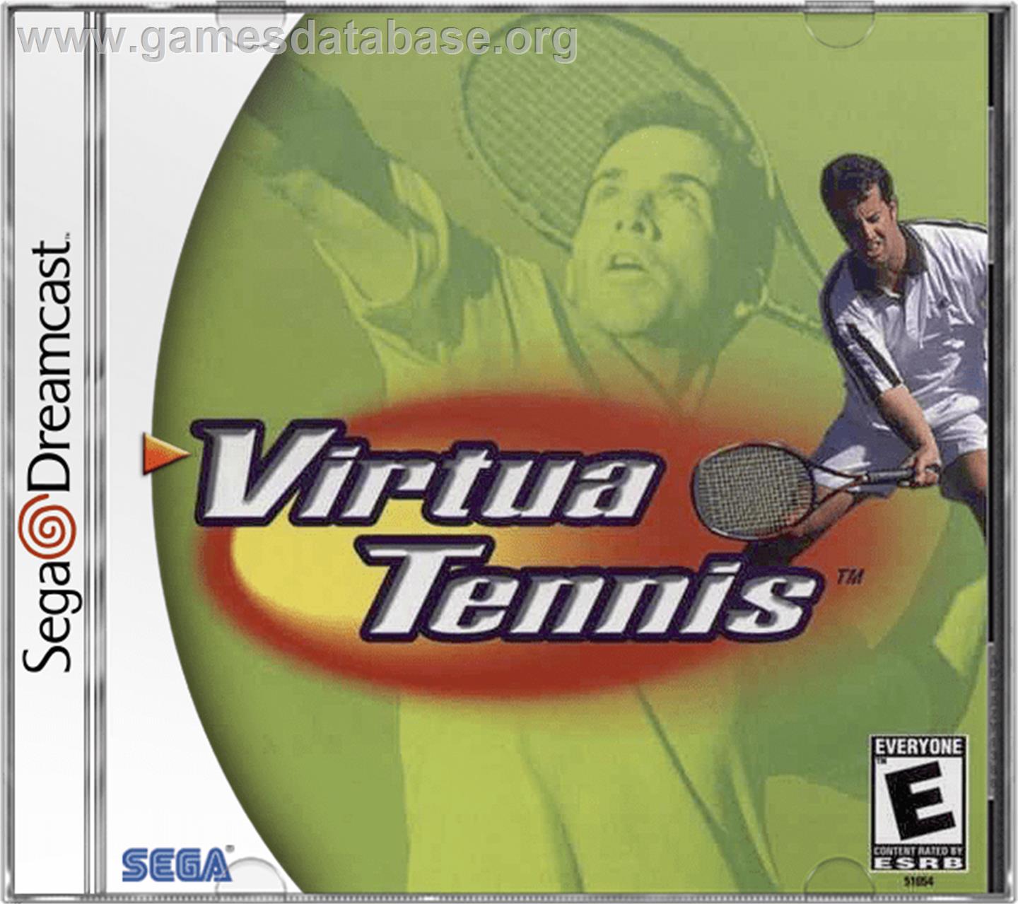 Virtua Tennis - Sega Dreamcast - Artwork - Box