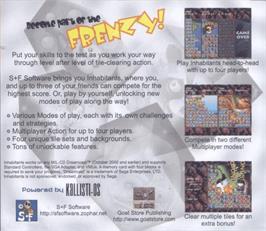 Box back cover for Inhabitants on the Sega Dreamcast.