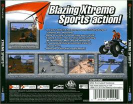 Box back cover for Xtreme Sports on the Sega Dreamcast.