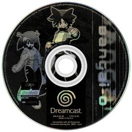 Artwork on the Disc for Bangai-O on the Sega Dreamcast.