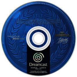 Artwork on the Disc for Caesar's Palace 2000: Millennium Gold Edition on the Sega Dreamcast.