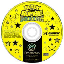 Artwork on the Disc for Ready 2 Rumble Boxing: Round 2 on the Sega Dreamcast.