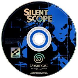 Artwork on the Disc for Silent Scope on the Sega Dreamcast.