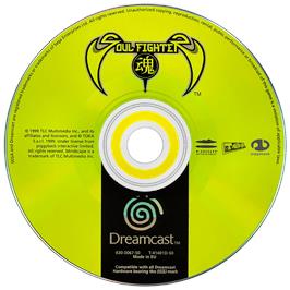 Artwork on the Disc for Soul Fighter on the Sega Dreamcast.