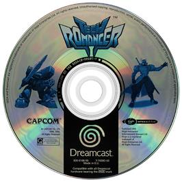 Artwork on the Disc for Tech Romancer on the Sega Dreamcast.