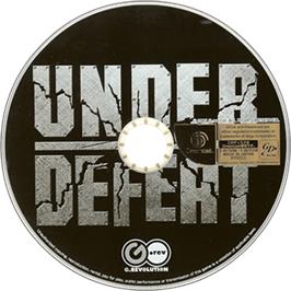Artwork on the Disc for Under Defeat on the Sega Dreamcast.