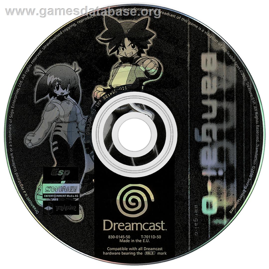 Bangai-O - Sega Dreamcast - Artwork - Disc