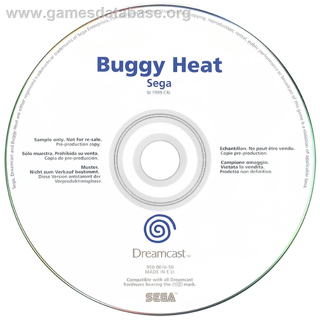 Buggy Heat - Sega Dreamcast - Artwork - Disc