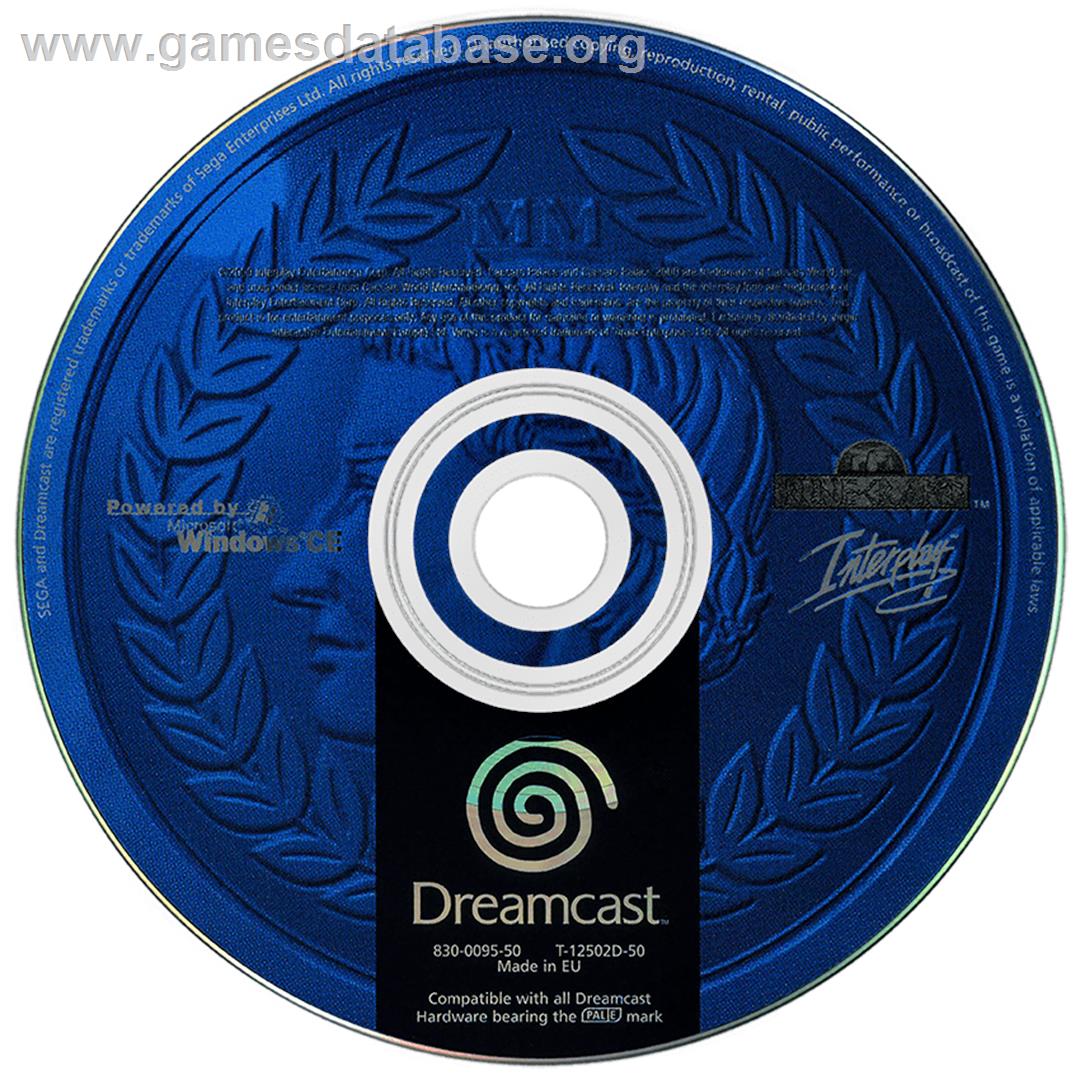 Caesar's Palace 2000: Millennium Gold Edition - Sega Dreamcast - Artwork - Disc