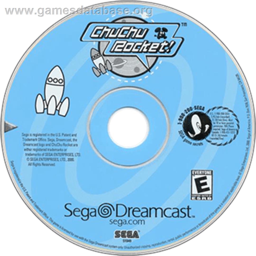 ChuChu Rocket - Sega Dreamcast - Artwork - Disc