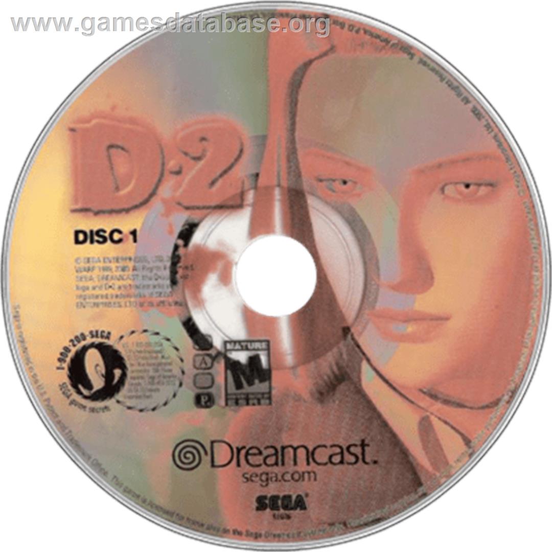 D2 - Sega Dreamcast - Artwork - Disc