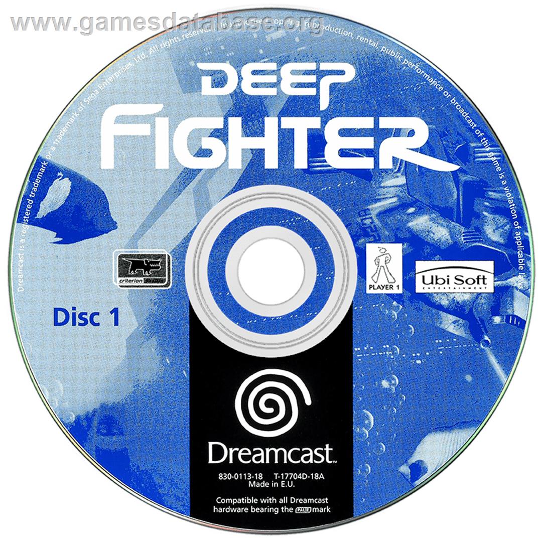 Deep Fighter - Sega Dreamcast - Artwork - Disc
