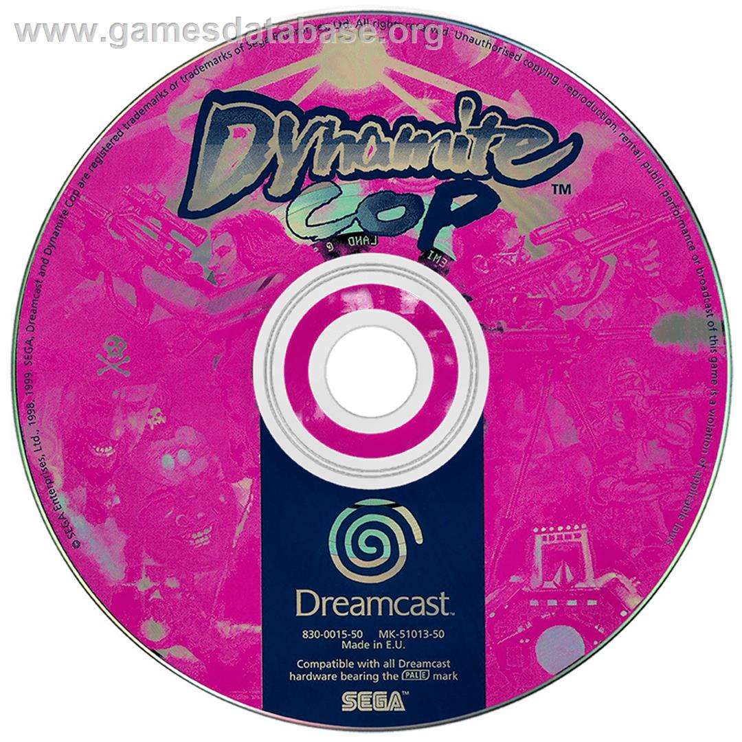 Dynamite Cop - Sega Dreamcast - Artwork - Disc