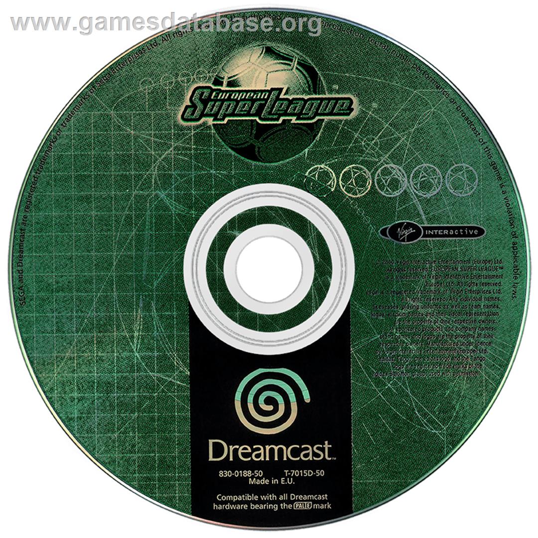 European Super League - Sega Dreamcast - Artwork - Disc