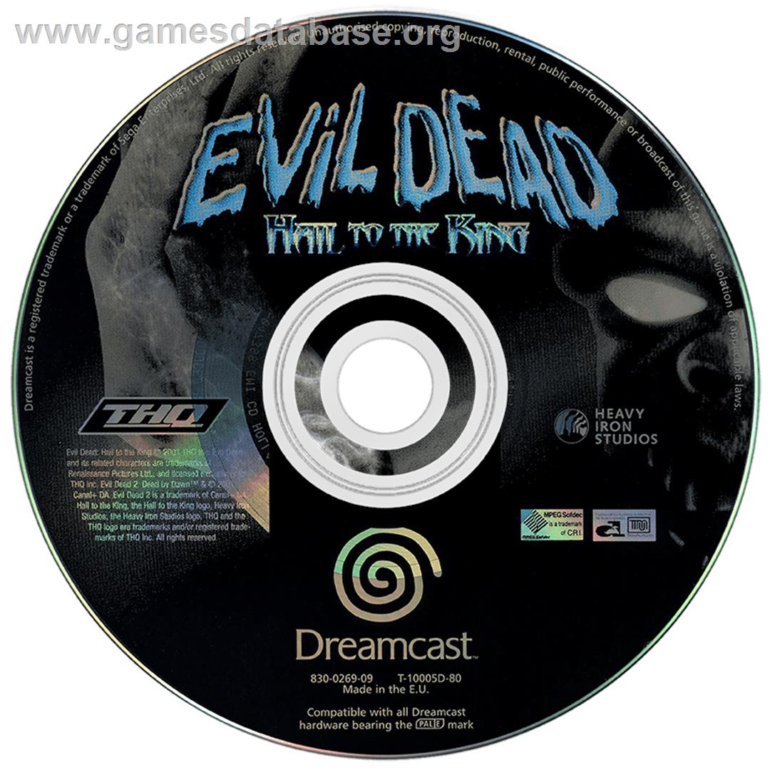 Evil Dead: Hail to the King - Sega Dreamcast - Artwork - Disc