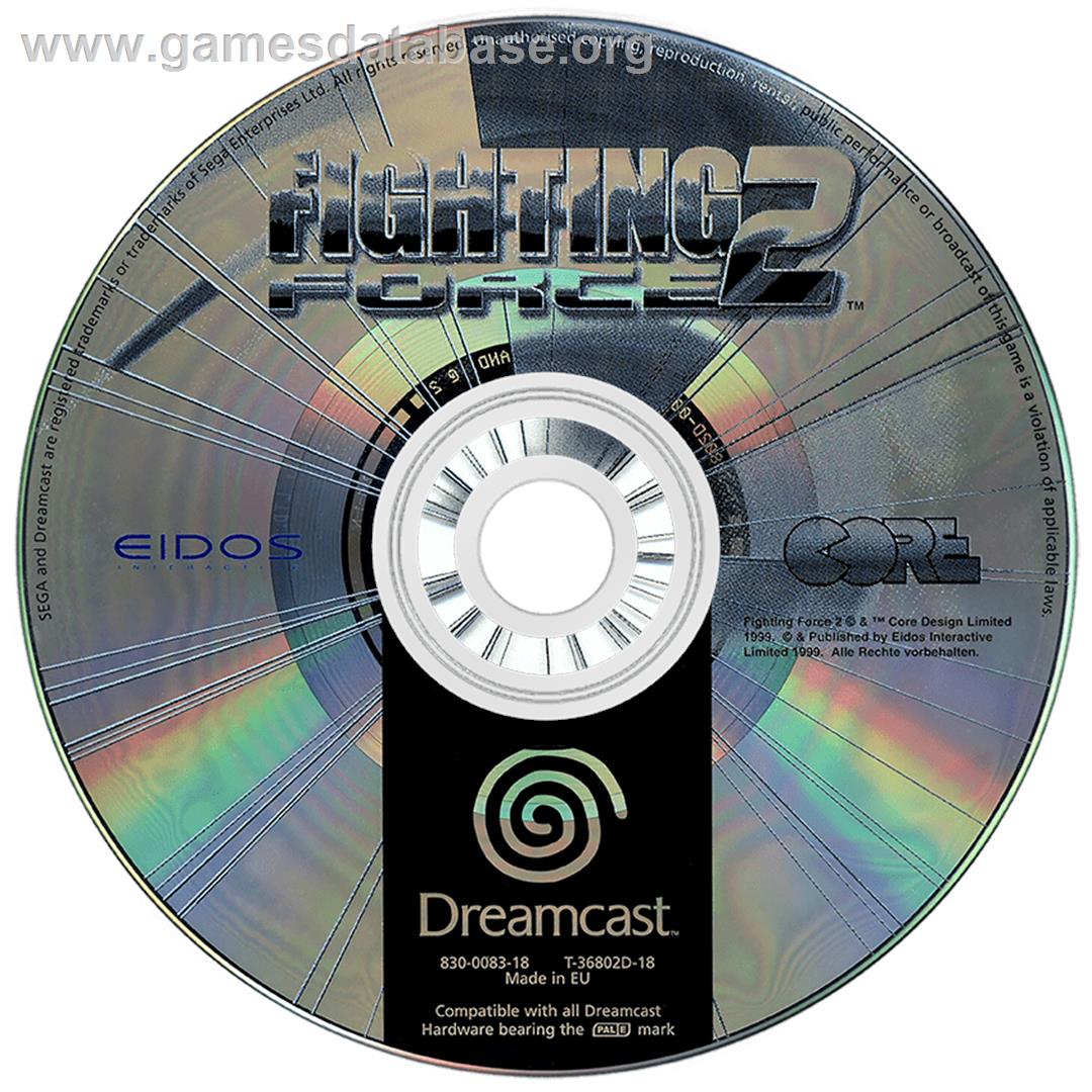 Fighting Force 2 - Sega Dreamcast - Artwork - Disc