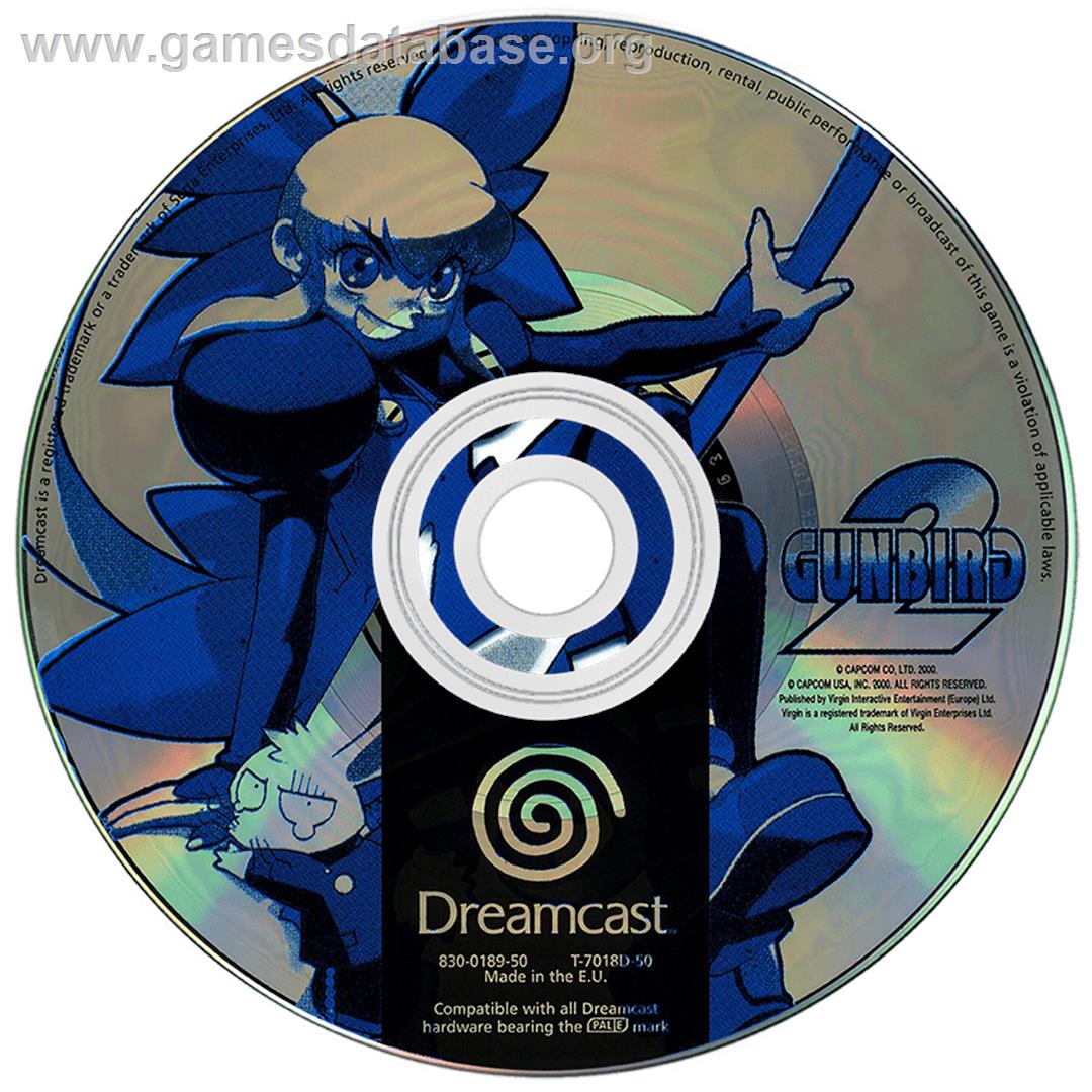 Gunbird 2 - Sega Dreamcast - Artwork - Disc