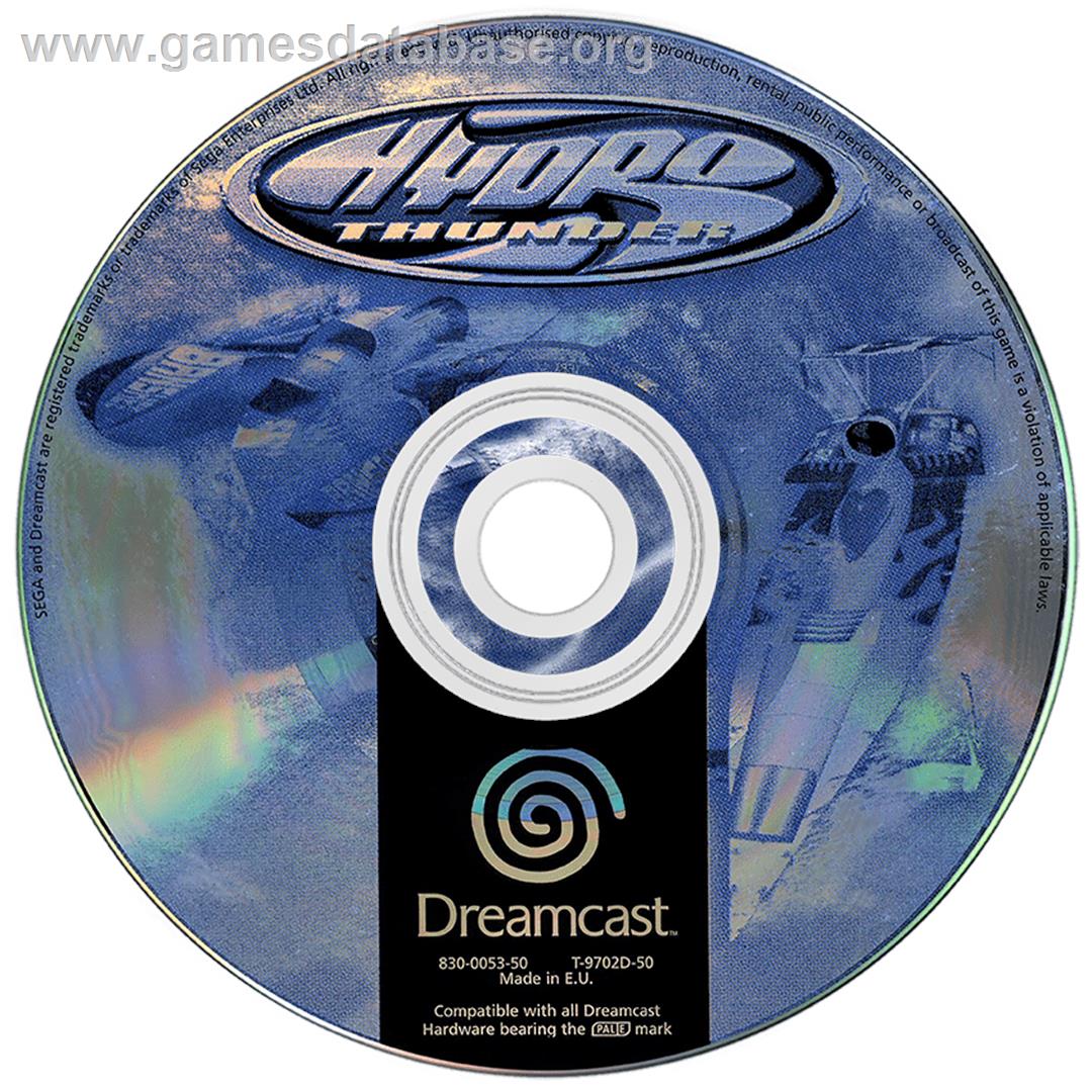 Hydro Thunder - Sega Dreamcast - Artwork - Disc