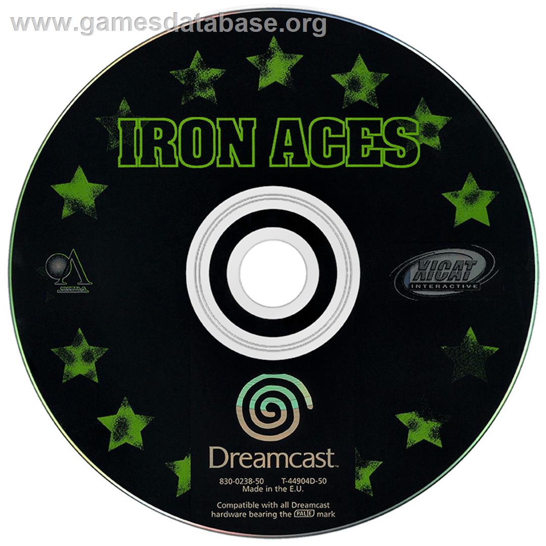 Iron Aces - Sega Dreamcast - Artwork - Disc