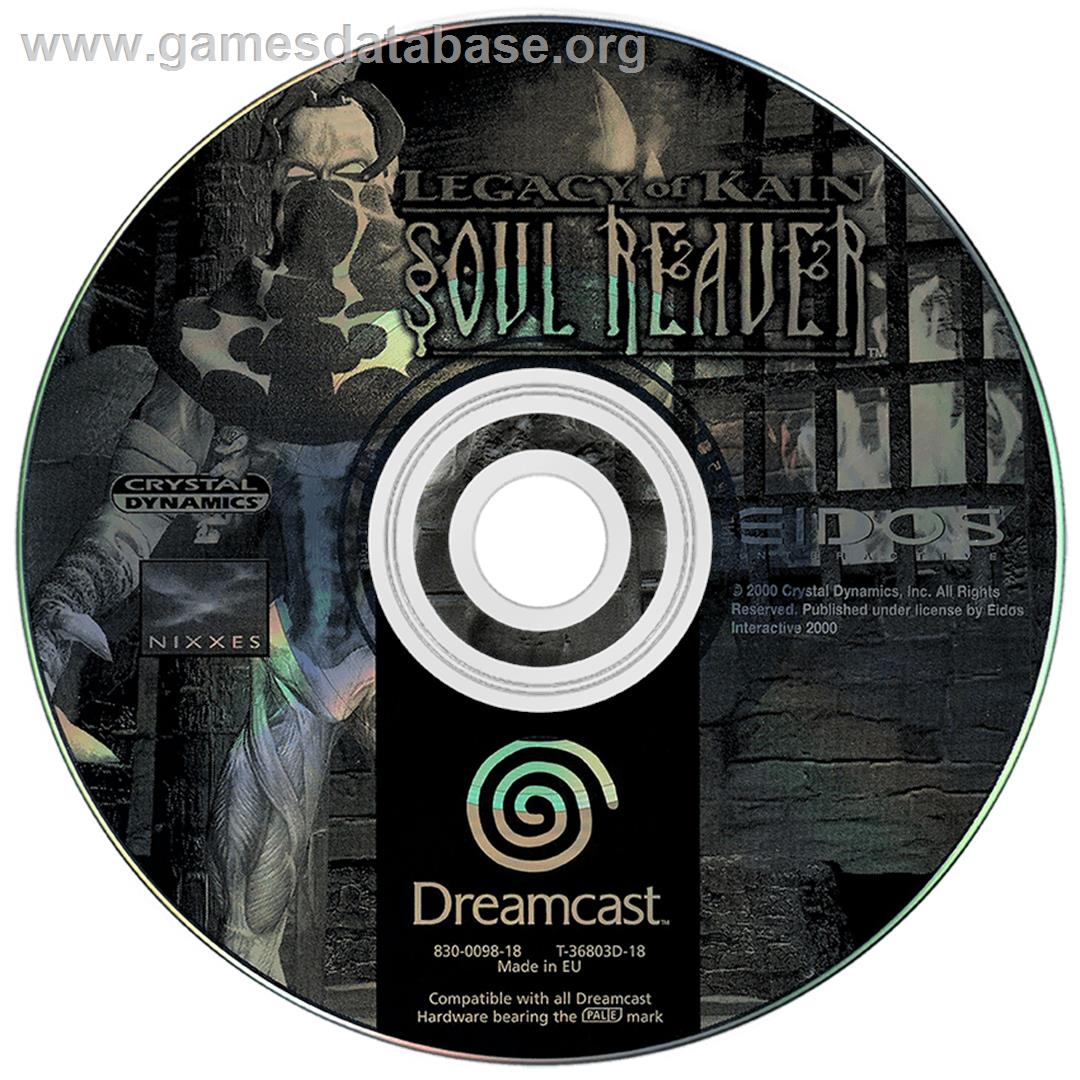 Legacy of Kain: Soul Reaver - Sega Dreamcast - Artwork - Disc