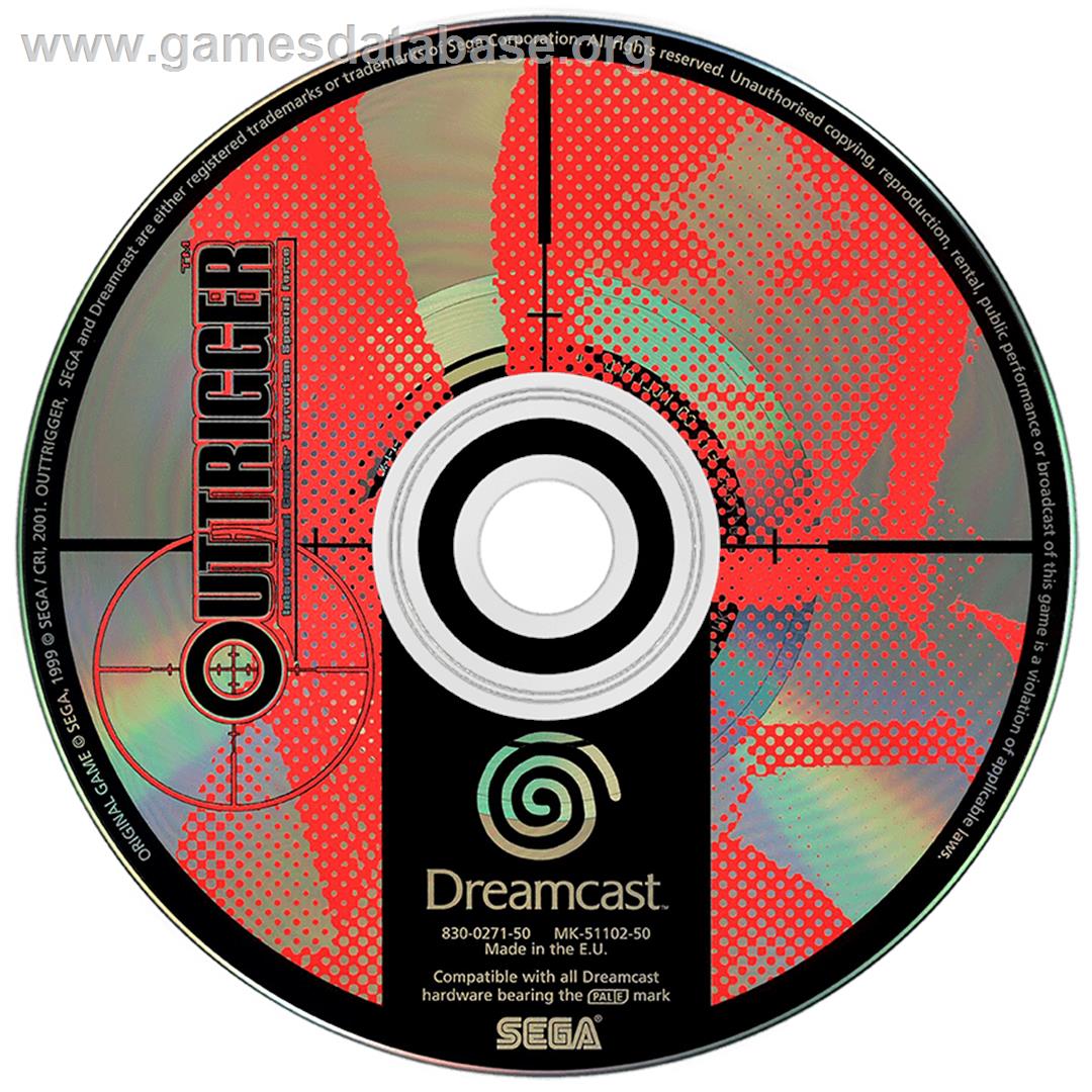 OutTrigger - Sega Dreamcast - Artwork - Disc