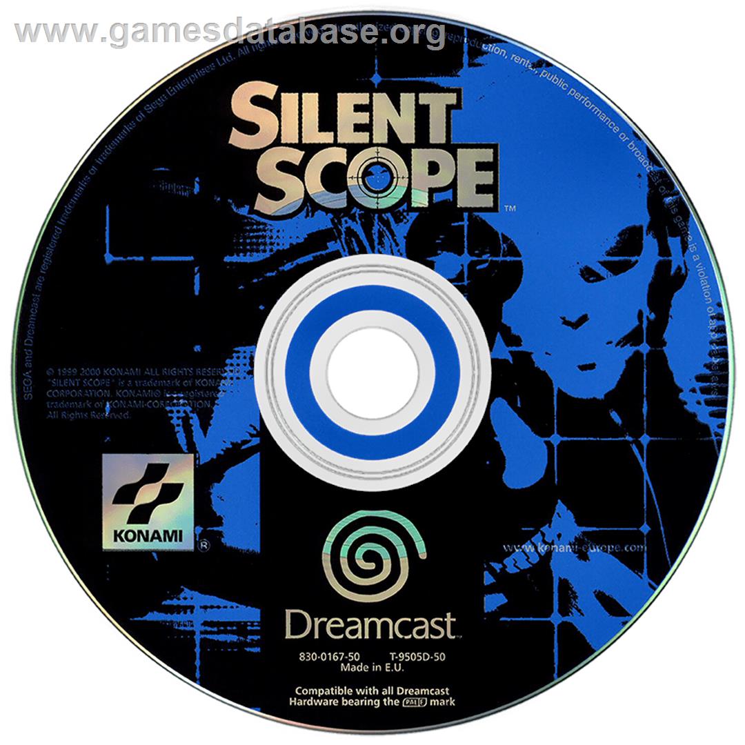 Silent Scope - Sega Dreamcast - Artwork - Disc