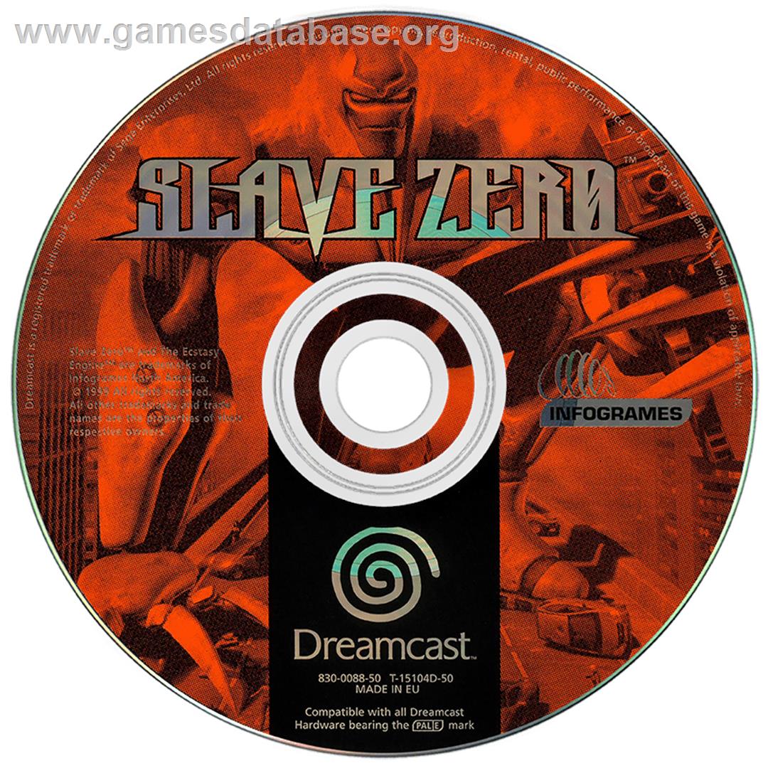 Slave Zero - Sega Dreamcast - Artwork - Disc