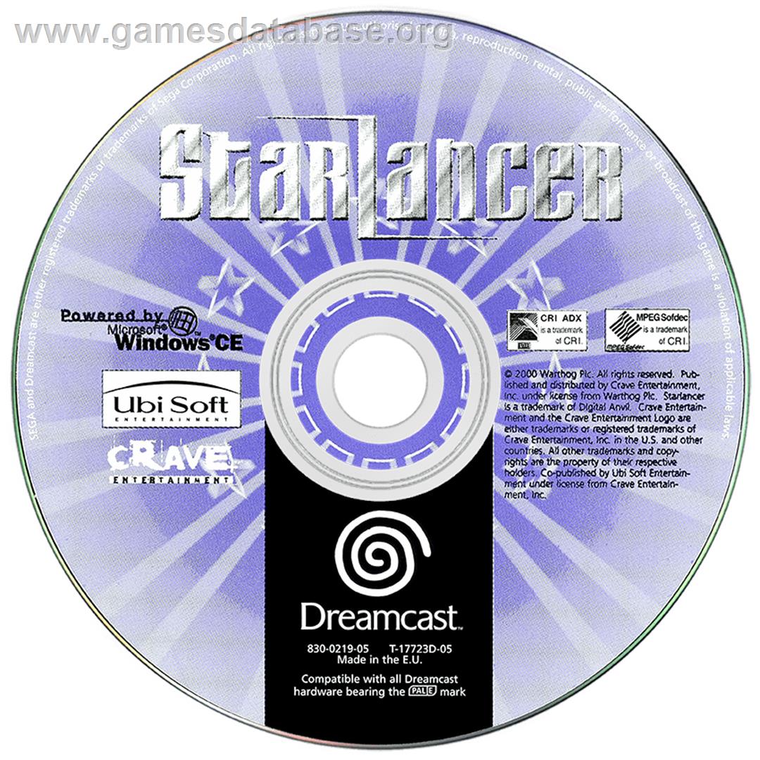 StarLancer - Sega Dreamcast - Artwork - Disc